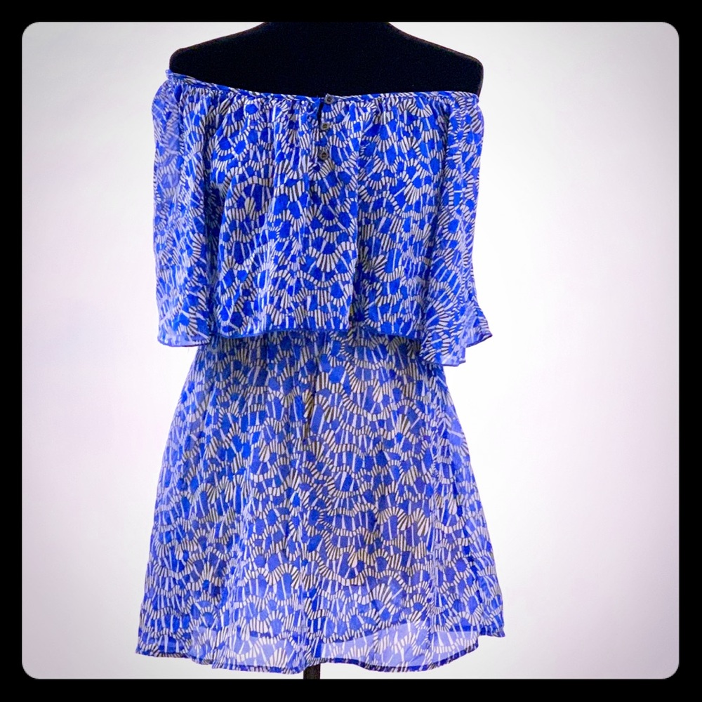 Mimi Chica flowy off the shoulder dress